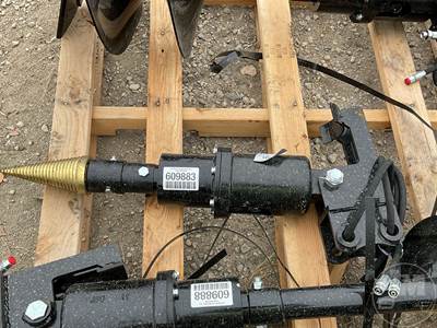 MIVA Hydraulic Wood Drill Excavator Attachment, Fits 1-3 Ton, 25 mm Pin