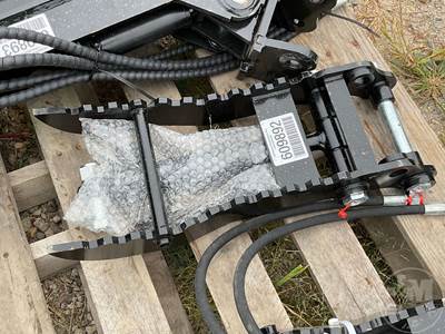 MIVA Unused Hydraulic Thumb Excavator Attachment, 1-2 Ton, 25 mm Pin