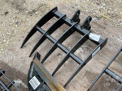 MIVA Rock Rake Excavator Attachment, 25 mm Pin