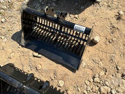 Unused 23" Screening Bucket for MIVA Excavator