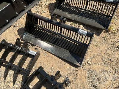 Unused 31" MIVA Screening Bucket Excavator Attachment