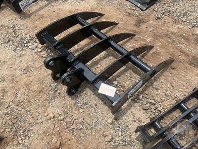 MIVA RAKE Excavator Attachment