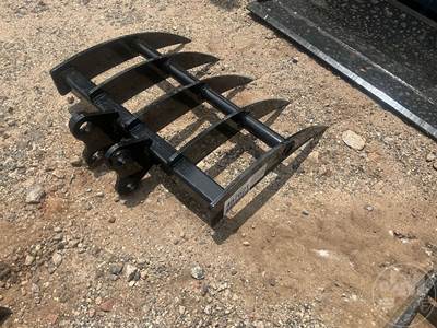 MIVA RAKE Excavator Attachment
