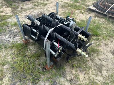 2025 STARVOX 12EX-ASA Excavator Attachment Set (10 Pc) Buckets, Augers, Ripper, Rake