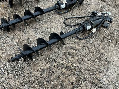 Auger W/ 8â€ Bit To Fit Mini EXCAVAToR, Â 25 MM Pin