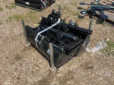 Wolverine 9-PC Mini Excavator Attachment Set, 25 mm Pin