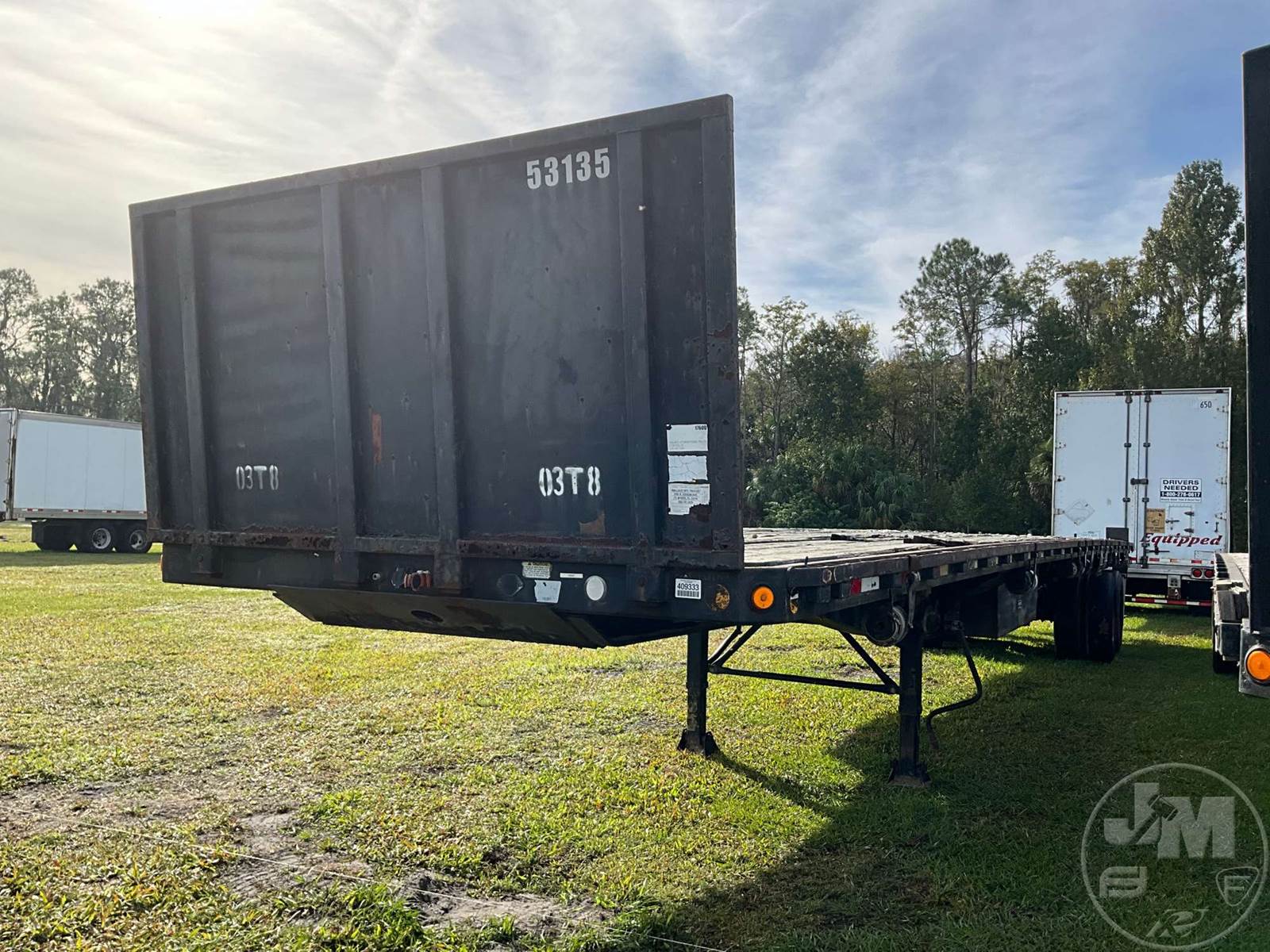 2003 Lufkin Flatbed Trailer For Sale Kissimmee, FL 409333.1
