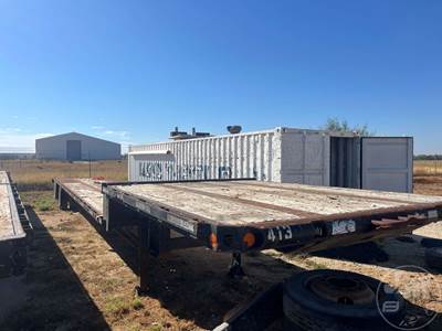 Lufkin PM-DF 53 FT SPREAD AXLE Flatbed Trailer