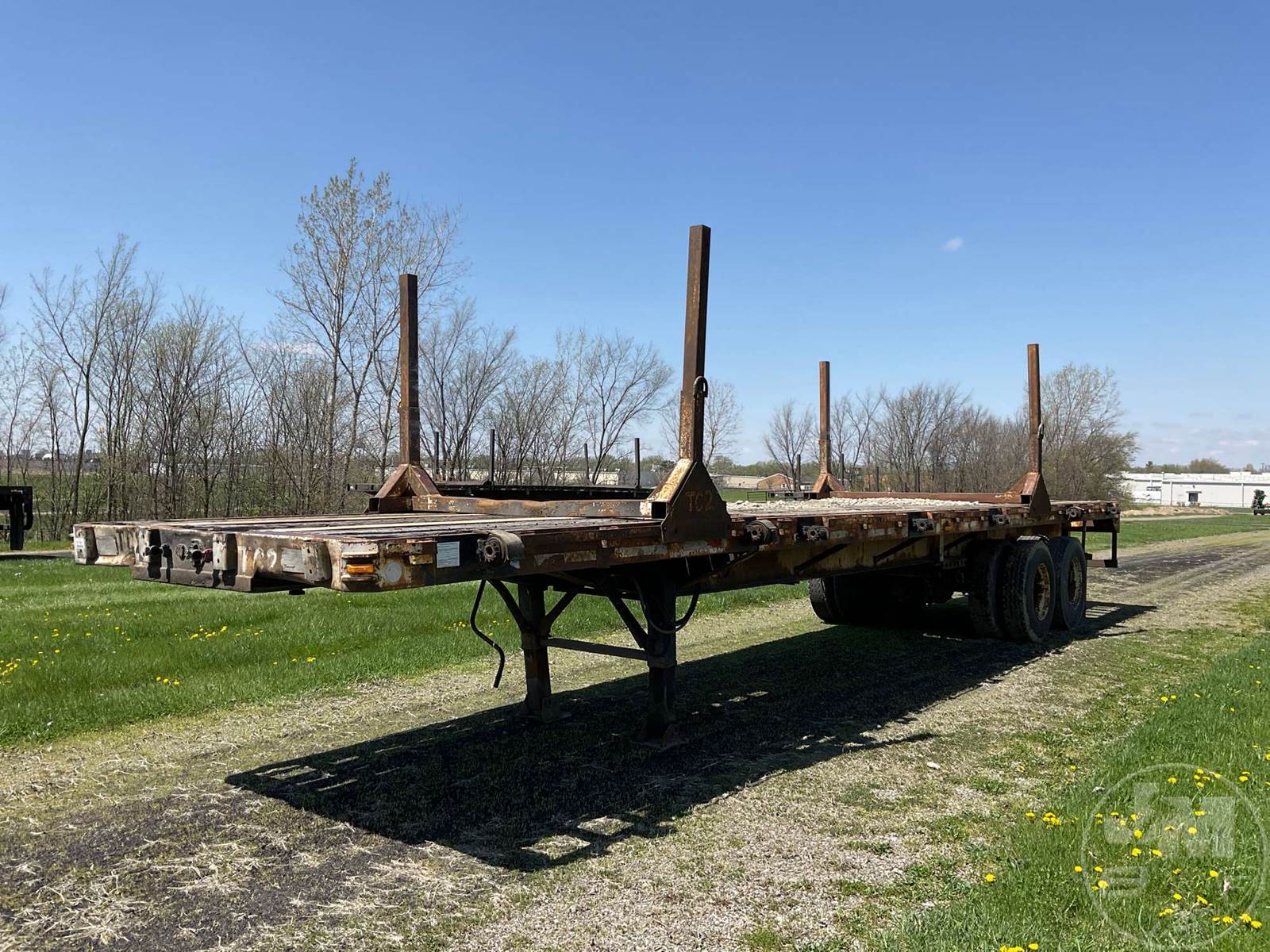1976 Transcraft Flatbed Trailer For Sale Lima, OH 261901