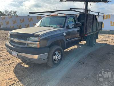 Chevrolet Silverado Flatbed Truck