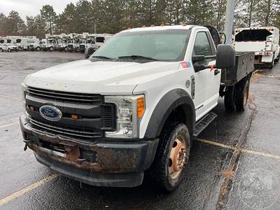 Ford F-550 Flatbed Truck
