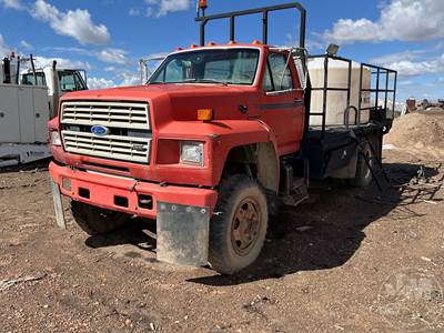 Ford F-700 Flatbed Truck