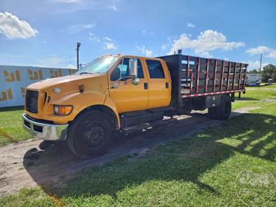Ford F-750 Flatbed Truck