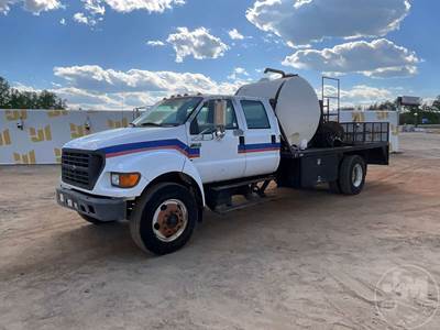 Ford F-750 Flatbed Truck