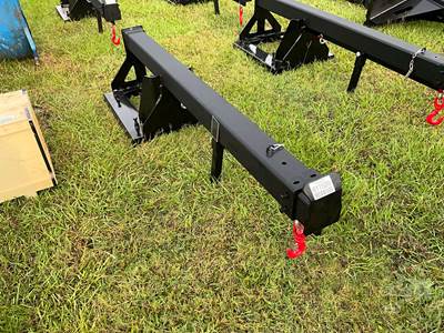 GIYI GY-TB47 Telescopic Boom Forklift Attachment, 132" Length, 47' Extension, 3300 lb Capacity