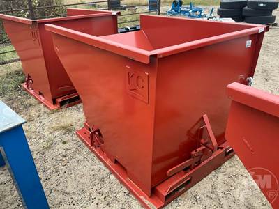 KC 2YFT-SDH 2 Yard Self Dumping Hopper, Fork Mount