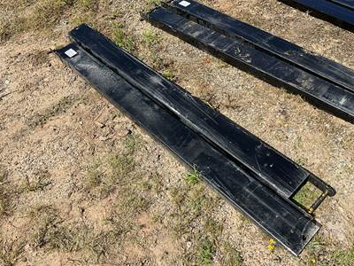 Unused 6' Fork Extensions for MIVA Forklift