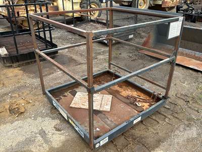 Used Star Industries Telehandler Work Platform, 1000 lbs Capacity