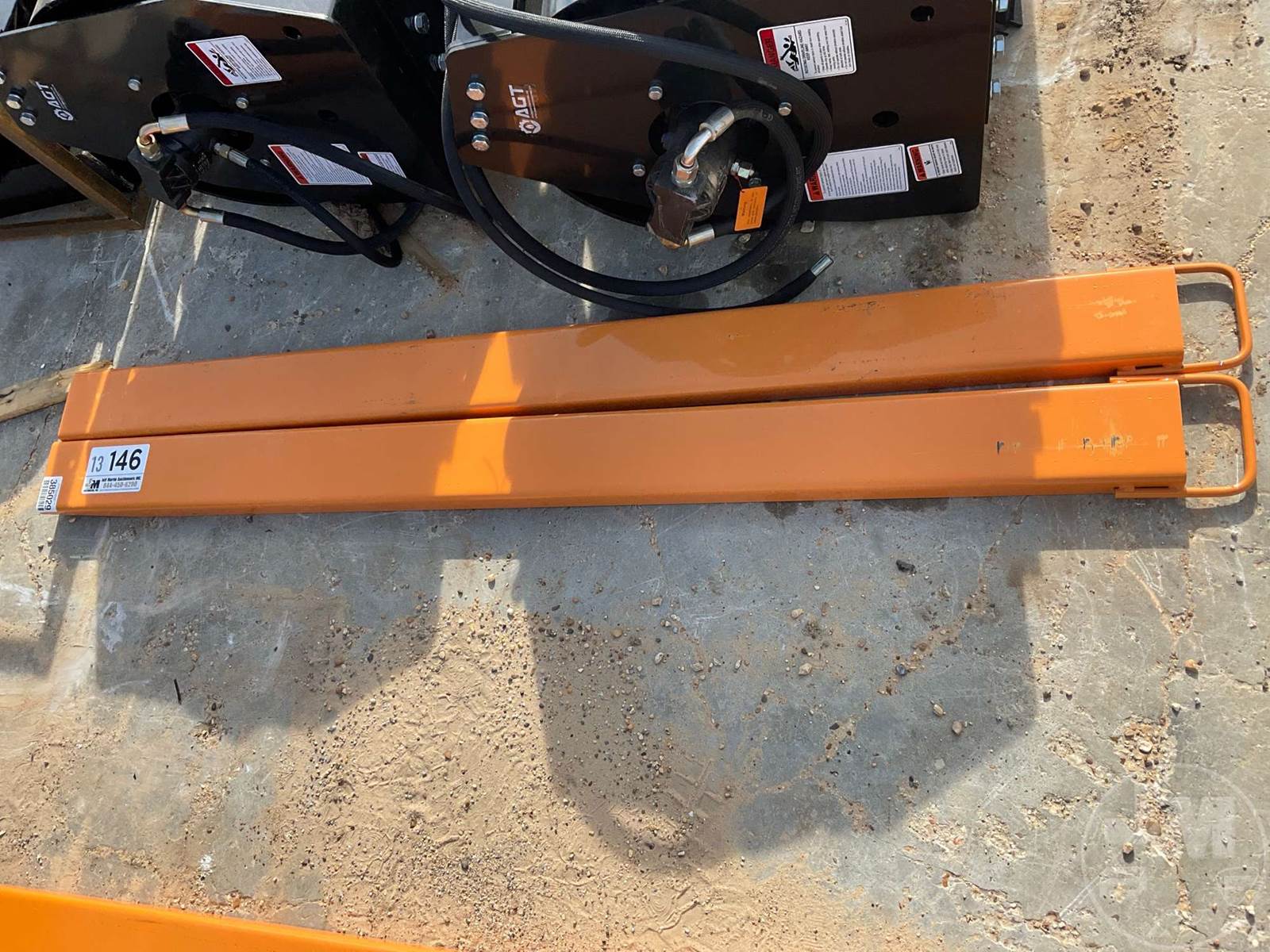 Pallet Forks Extensions Unused, 82" Pallet Forks Extensions For Sale