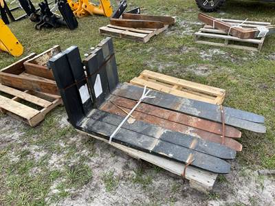 Â Qty Of (2) 1200936 48" Forks, QTY Of (4) Cascade 7000026