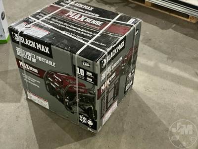 Blackmac 3,600 Watt Gas Generator, 212 Motor, 120V-30 Amp RV Plug *** Government