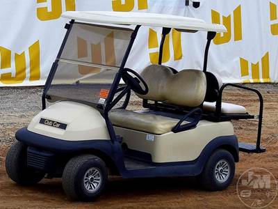 Club Car Golf CarT, Electric, 4 Seat, Utility Box, Canopy, Windshield, Plug In