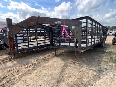 Homemade GOS Gooseneck Trailer