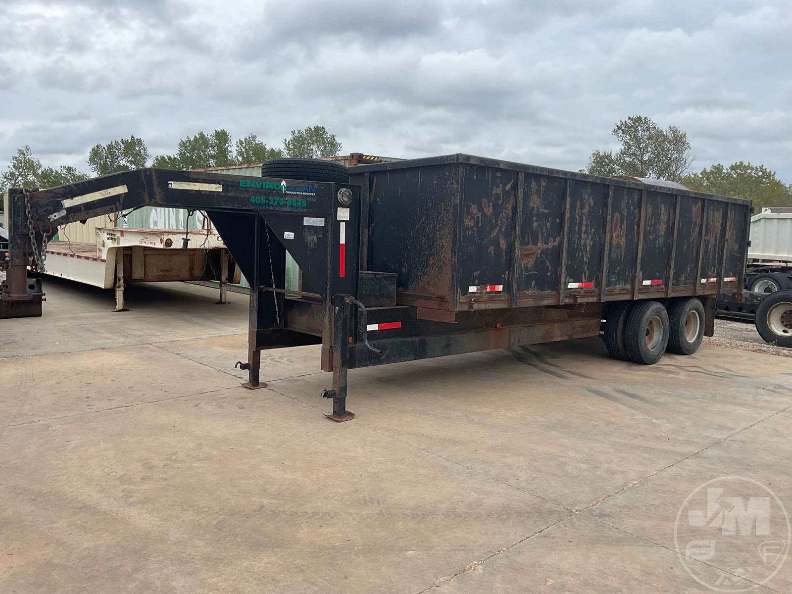 2009 Texas Pride DT82020KGN T/A GOOSENECK DEMOLITION Gooseneck Trailer