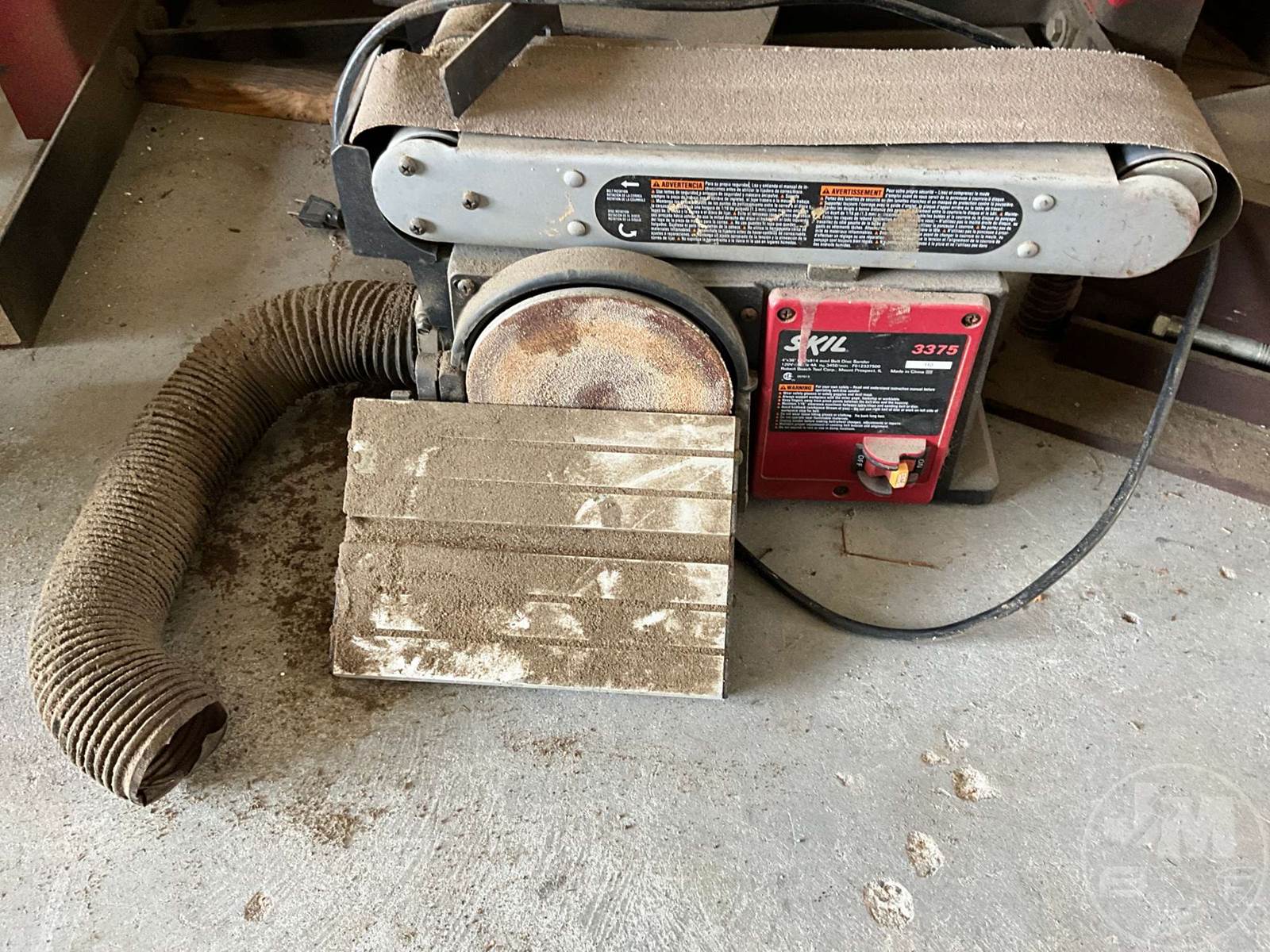 Skil 3375 4" X 36" Disc Belt Sander, 120V, 60HZ For Sale Homerville, GA 469276