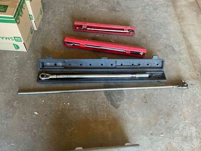 QTY Of 3 Torque Wrenches, Heavy Duty Breaker Bar
