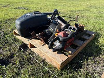 (Chain Saw QTY(3),16"VARIABLE Speed Scroll Saw,1"BELT/5"DISC Sander