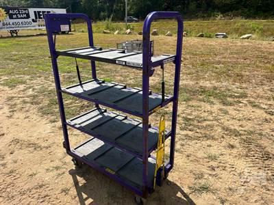 4 Shelf Rolling Cart