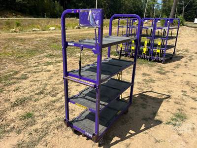 4 Shelf Rolling Cart