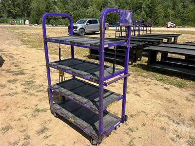 4 Shelf Rolling Cart