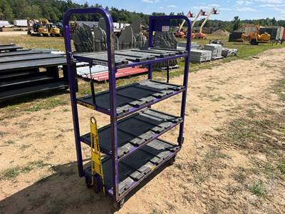 4 Shelf Rolling Cart