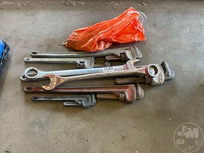 QTY Of Wrenches & Pipe Wrenches,