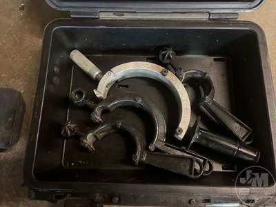 6 In. Pipe Clamp, Carry Case