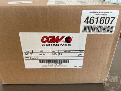 Various CGW & Carbo Sanding, Grinding, & Cutoff Belts & Discs, (1) Komelon