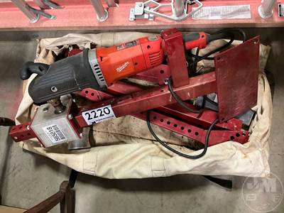 Heavy Duty 1/2â€ Milwaukee Super Hawg W/ Maxis Cable Puller,