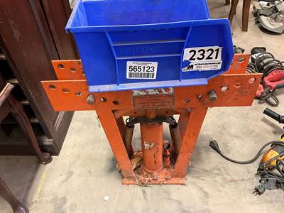12 Ton Hydraulic Pipe Bender, Â ***Located In Anderson, Sc***