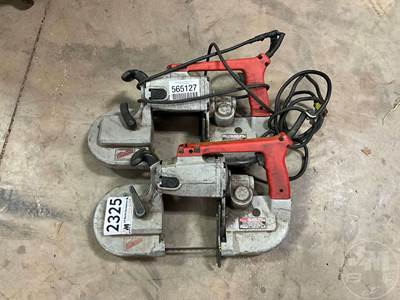 Milwaukee QTY Of (2) Heavy Duty Band Saws, Â Electric***Located In Anderson,