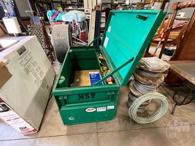Greenlee 4â€™ X 2â€™ Job Box, Â ***Located In Anderson, Sc***