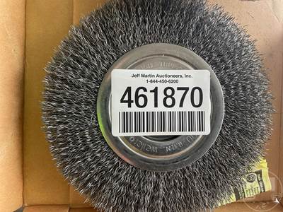 New/Unused, Bench Grinder Brush, 7" QTY 9