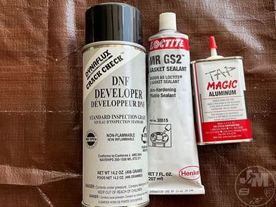 Dynaflux, Loctite & Tap Magic, Qty. 8, Crack Check Developer, Qty. 7, MR GS2