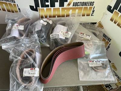 Sanding Belts, Assorted Sizes, 4X36 80 Grit QTY 4, 1X30 60 Grit QTY 10, 1 X30 80