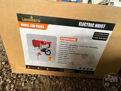 Unused, Electric, Electric Hoist