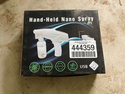 Portable Hand-Held Nano Spray, Â ***Located At Checkout***