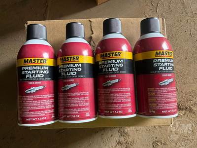 (4) Cans Of 7.2OZ Premium Staring Fluid, Â