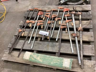 Bar And Pipe Clamps, (15) Up To 36" Capacity, Â Plastic Strips