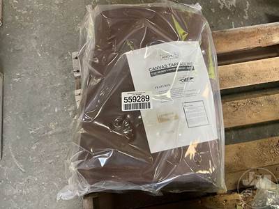 Unused  12â€™X16â€™ Canvas Tarpulins, Â 12 Oz. Mildew/Water Resistant- Brown